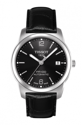 Tissot PR 100 Automatic 38 Stainless Steel / Black / Strap T049.407.16.057.00