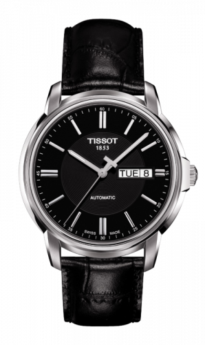Tissot Automatics III Black / Strap T065.430.16.051.00