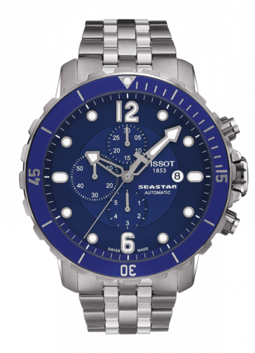 Tissot Seastar 1000 Automatic Chronograph Blue Ceramic T066.427.11.047.02