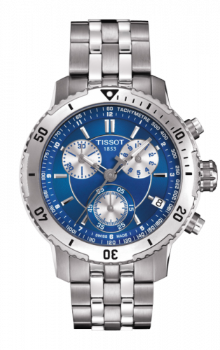 Tissot PRS 200 Quartz Chronograph Blue T067.417.11.041.00