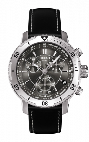 Tissot PRS 200 Quartz Chronograph Grey Strap T067.417.16.051.00