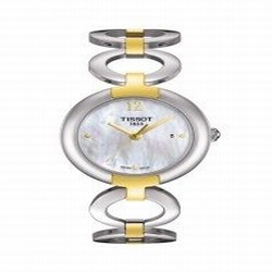Tissot Pinky Stainless Steel / PVD Gold / MOP / Bracelet T084.210.22.117.00