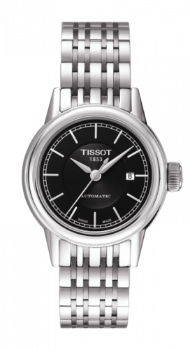 Tissot Carson Automatic 29.5 Stainless Steel / Black / Bracelet T085.207.11.051.00