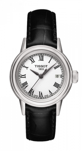 Tissot Carson Quartz 29.7 Stainless Steel / White / Strap T085.210.16.013.00