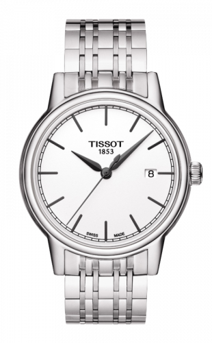 Tissot Carson Quartz 40 Stainless Steel / White / Bracelet T085.410.11.011.00