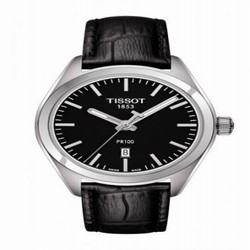 Tissot PR 100 Quartz 33 Stainless Steel / Black / Strap T101.210.16.051.00