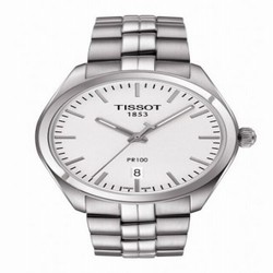 Tissot PR 100 Quartz 39 Stainless Steel / Silver / Bracelet T101.410.11.031.00