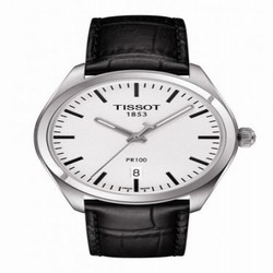 Tissot PR 100 Quartz 39 Stainless Steel / Silver / Strap T101.410.16.031.00