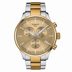 Tissot Chrono XL Classic Two Tone / Champagne / Bracelet T116.617.22.021.00
