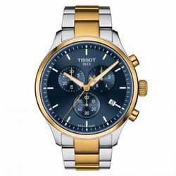 Tissot Chrono XL Classic Two Tone / Blue / Bracelet T116.617.22.041.00