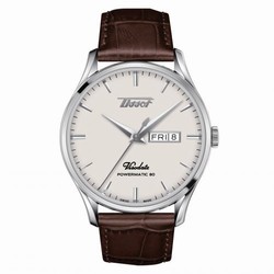 Tissot Visodate Powermatic 80 Stainless Steel / Silver / Strap T118.430.16.271.00