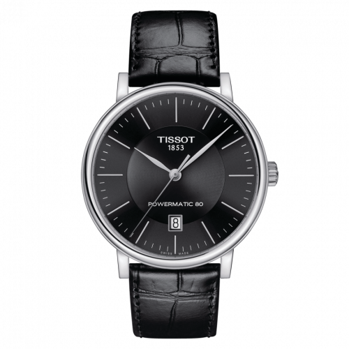 Tissot Carson Premium Powermatic 80 Stainless Steel / Black / Strap T122.407.16.051.00