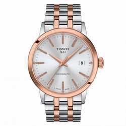 Tissot Dream Swissmatic 42 Two Tone / Silver / Bracelet T129.407.22.031.00