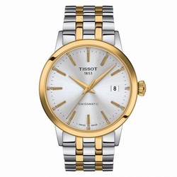 Tissot Dream Swissmatic 42 Two Tone / Silver / Bracelet T129.407.22.031.01