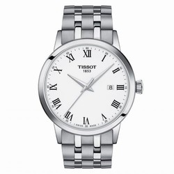 Tissot Dream Quartz 42 Stainless Steel / White / Bracelet T129.410.11.013.00