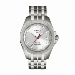 Tissot PRC 100 Quartz 41.3 Stainless Steel / Silver / Bracelet T22.1.581.31