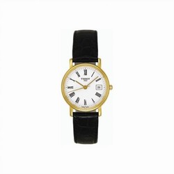 Tissot Desire Quartz 34 Yellow Gold PVD / White / Strap T52.5.421.13