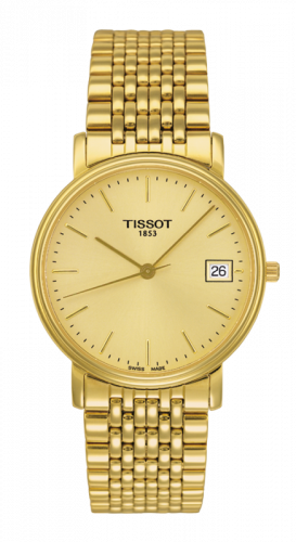 Tissot Desire Quartz 34 Yellow Gold PVD / Champagne / Bracelet T52.5.481.21