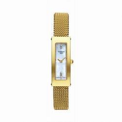 Tissot Bellflower Caree Yellow Gold / MOP / Bracelet T73.3.329.76