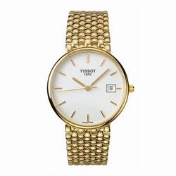 Tissot Caliente Quartz 32 Yellow Gold / White / Bracelet T73.3.414.11