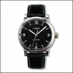 Limes Chyros Klassik - Black leather (plain) U6017-LA3.1