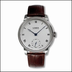 Limes Pharo Cartouche H - 6498 Standard - Brown leather strap U6282C-LH1.2