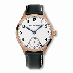 Archimede DeckWatch Bronze / Silver / Black Leather UA7929-H1.1-BR