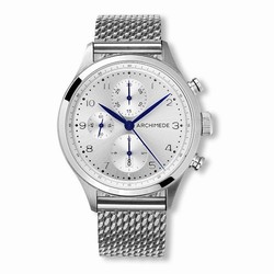 Archimede Klassik Chronograph Stainless Steel / Silver / Bracelet UA7939BM-C2.41