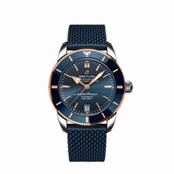 Breitling Superocean Heritage II B20 Automatic 42 Stainless Steel / Red Gold / Blue / Rubber UB2010161C1S1
