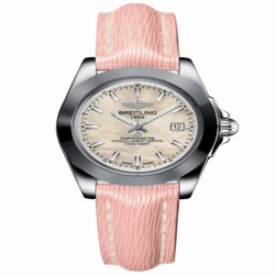 Breitling Galactic 32 Sleek Edition Stainless Steel / Pearl / Sahara W7133012/A800/238X/A14BA.1