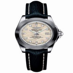 Breitling Galactic 32 Sleek Edition Stainless Steel / Pearl Diamond / Sahara W7133012/A801/210X/A14BA.1