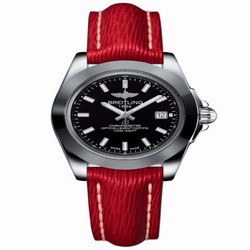 Breitling Galactic 32 Sleek Edition Stainless Steel / Trophy Black / Sahara W7133012/BF62/209X/A14BA.1