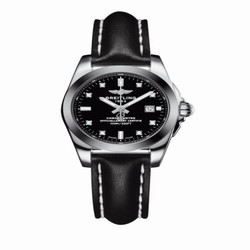 Breitling Galactic 29 Stainless Steel / Trophy Black Diamond / Calf W7234812/BE50/477X/A12BA.1