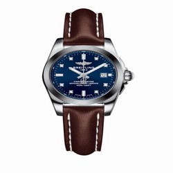 Breitling Galactic 29 Stainless Steel / Horizon Blue Diamond / Calf W7234812/C965/484X/A12BA.1