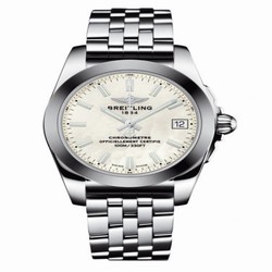 Breitling Galactic 36 Stainless Steel / SleekT / Pearl / Bracelet W7433012.A779.376A