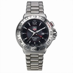 TAG Heuer Formula 1 Quartz Alarm 41 Stainless Steel / Black / Bracelet WAC111A.BA0850