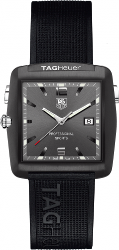 TAG Heuer Professional Sports Watch PVD / Black / Rubber WAE1113.FT6004