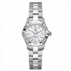 TAG Heuer Aquaracer 300M Quartz 27 Stainless Steel / MOP / Bracelet WAF1414.BA0812