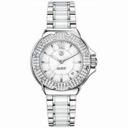 TAG Heuer Formula 1 Quartz 37 Stainless Steel / Diamond / White / Bracelet WAH1215.BA0861
