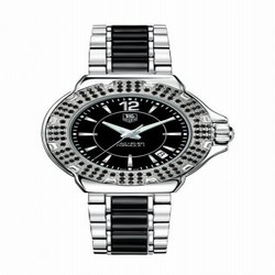 TAG Heuer Formula 1 Quartz 37 Stainless Steel / Ruby / Black / Bracelet WAH1216.BA0859