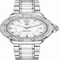 TAG Heuer Formula 1 Quartz 37 Stainless Steel / Diamond / White / Bracelet WAH1218.BA0861