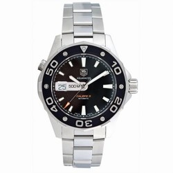 TAG Heuer Aquaracer 500M Calibre 5 43 Stainless Steel / Black / Bracelet WAJ2114.BA0871