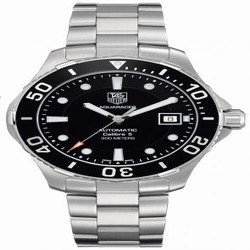 TAG Heuer Aquaracer 300M Calibre 5 41 Stainless Steel / Black / Bracelet WAN2110.BA0822