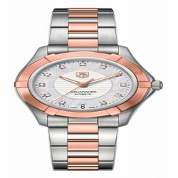 TAG Heuer Aquaracer 200M Calibre 5 34 Stainless Steel / Rose Gold / Silver / Bracelet WAP2351.BD0838