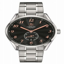 TAG Heuer Carrera Calibre 6 39 Heritage Stainless Steel / Black / Bracelet WAS2114.BA0732