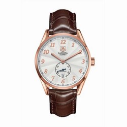 TAG Heuer Carrera Calibre 6 39 Heritage Rose Gold / Silver / Alligator WAS2140.FC8176