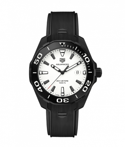 TAG Heuer Aquaracer 300M Quartz 43 Titanium PVD / Full Lume WAY108A.FT6141