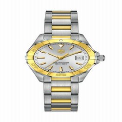 TAG Heuer Aquaracer 300M Quartz 27 Stainless Steel / Yellow Gold / Silver / Bracelet WAY1455.BD0922