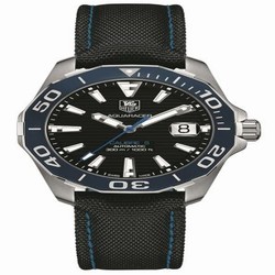 TAG Heuer Aquaracer 300M Calibre 5 41 Stainless Steel / Blue / Nylon WAY211B.FC6363