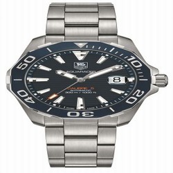 TAG Heuer Aquaracer 300M Calibre 5 41 Stainless Steel / Blue / Bracelet WAY211C.BA0928